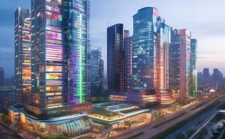 杭州楼体广告规划图，未来城市发展的新趋势